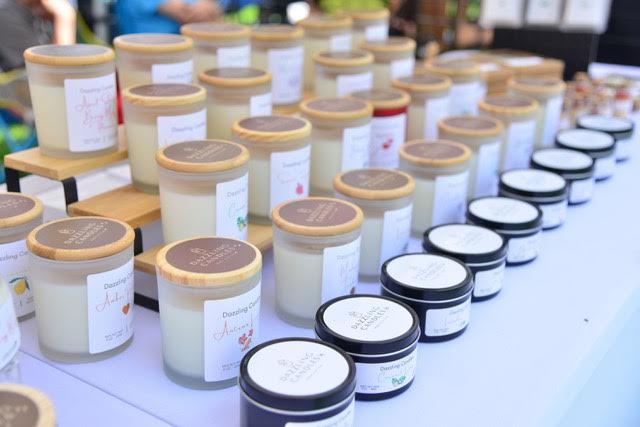 Frosted Jars with Bamboo Lid