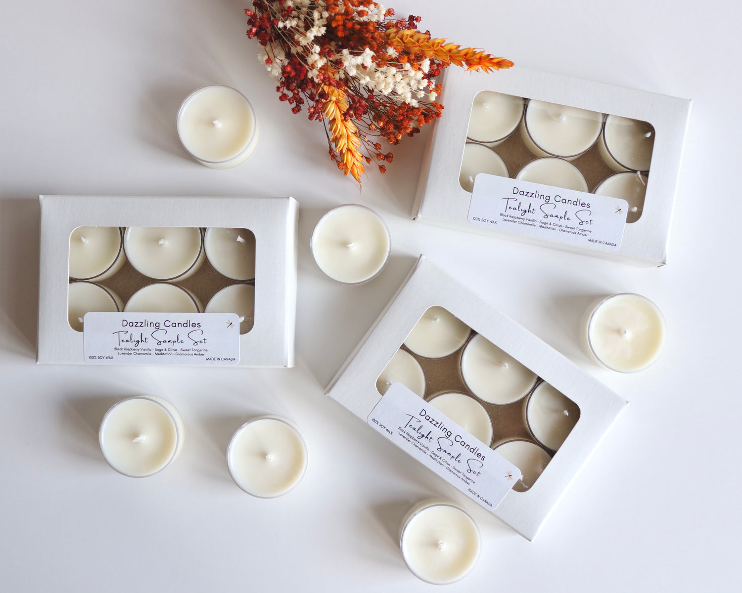 Tealight Sample Set