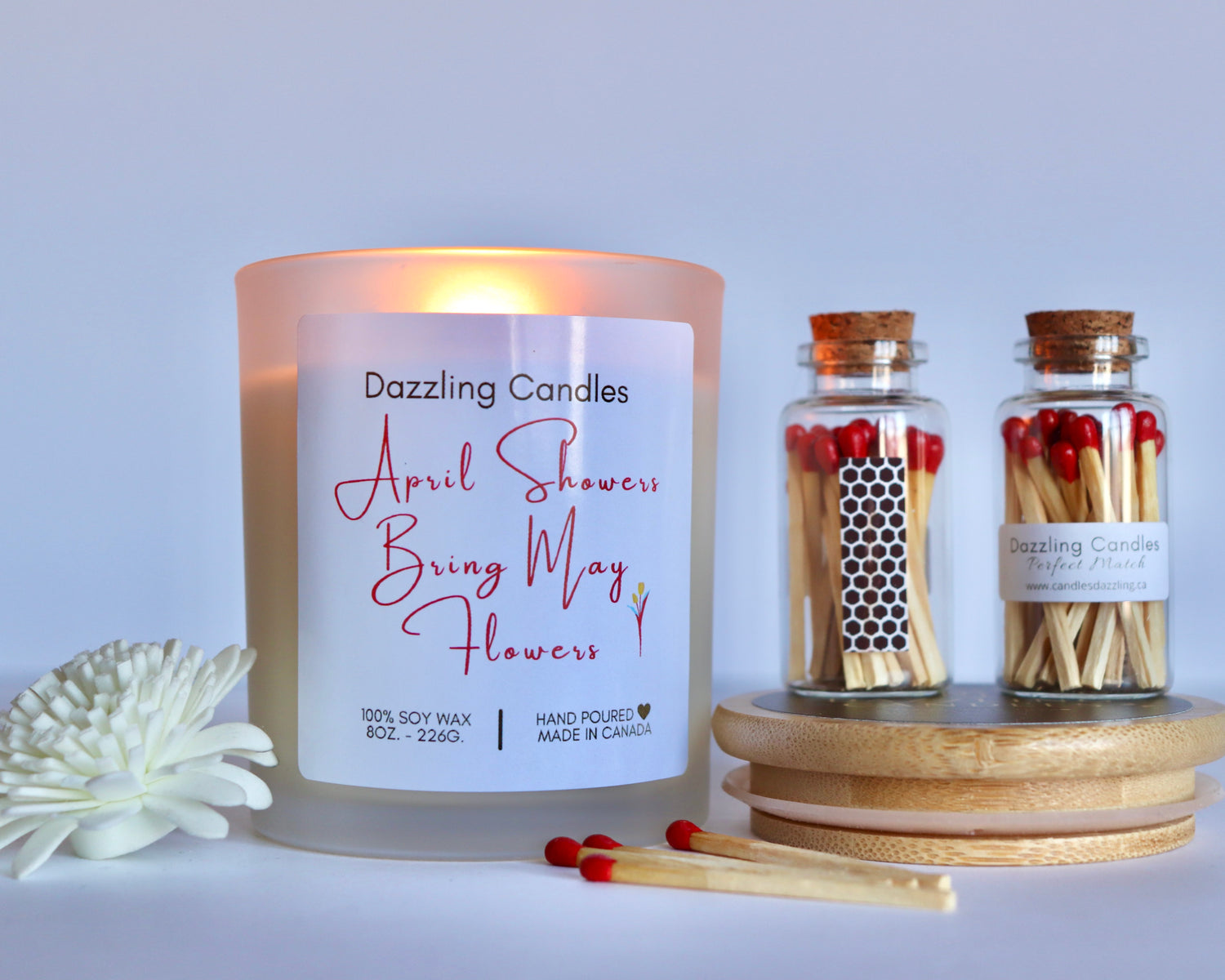 Apothecary Match Bottle